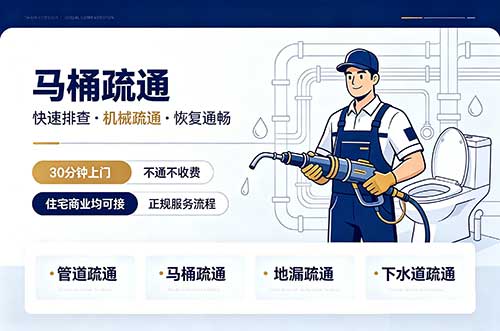 肥城马桶疏通
