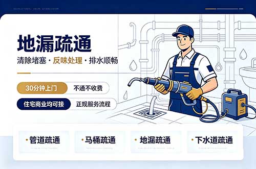 肥城地漏疏通